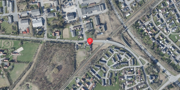 Oversvømmelsesrisiko fra vandløb på Teestrupvej 7, 4690 Haslev