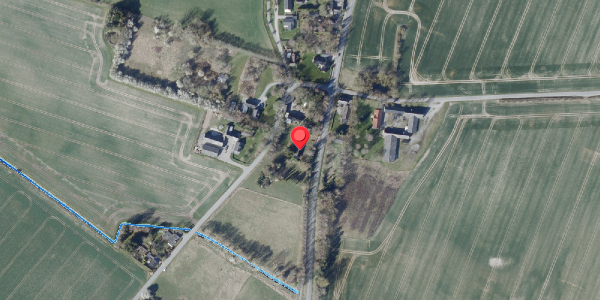 Oversvømmelsesrisiko fra vandløb på Terslevvej 9, 4690 Haslev