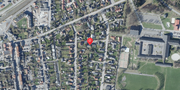 Oversvømmelsesrisiko fra vandløb på Themstrupvej 16, 4690 Haslev