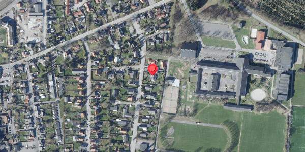 Oversvømmelsesrisiko fra vandløb på Themstrupvej 17, 4690 Haslev
