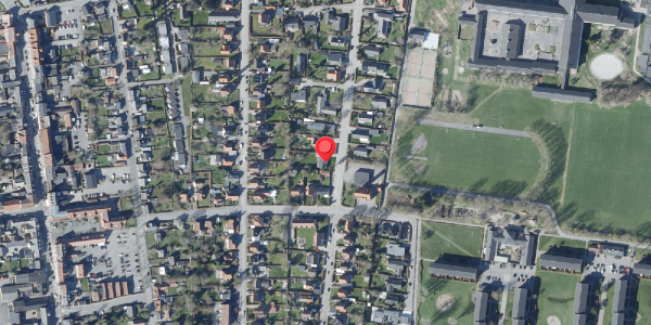 Oversvømmelsesrisiko fra vandløb på Themstrupvej 40, 4690 Haslev