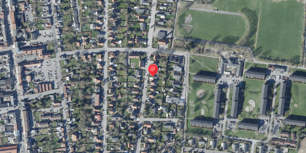 Oversvømmelsesrisiko fra vandløb på Themstrupvej 43, . , 4690 Haslev