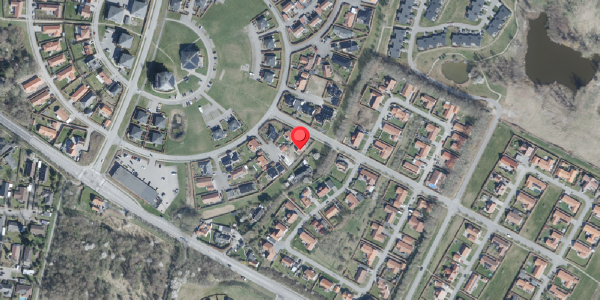 Oversvømmelsesrisiko fra vandløb på Halvmånen 41, 4300 Holbæk