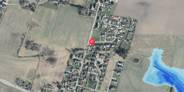 Oversvømmelsesrisiko fra vandløb på Solvej 2, 4532 Gislinge