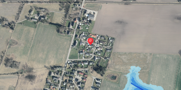 Oversvømmelsesrisiko fra vandløb på Solvej 11, . , 4532 Gislinge