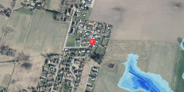 Oversvømmelsesrisiko fra vandløb på Solvej 14, . , 4532 Gislinge
