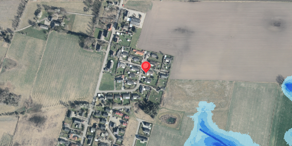 Oversvømmelsesrisiko fra vandløb på Solvej 20, . , 4532 Gislinge