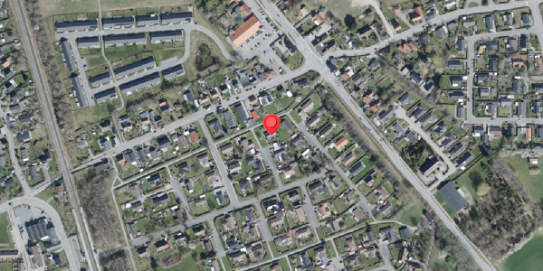Oversvømmelsesrisiko fra vandløb på Æblehaven 13, 4390 Vipperød