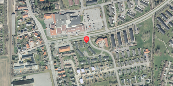 Oversvømmelsesrisiko fra vandløb på Sofievej 25B, 4270 Høng