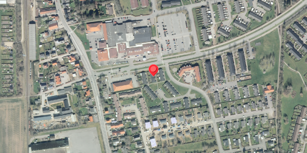 Oversvømmelsesrisiko fra vandløb på Sofievej 27B, 4270 Høng