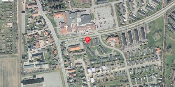Oversvømmelsesrisiko fra vandløb på Sofievej 29B, 4270 Høng