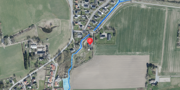 Oversvømmelsesrisiko fra vandløb på Præstemarken 4, . , 4420 Regstrup