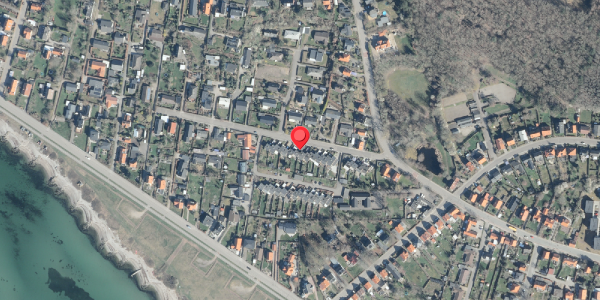 Oversvømmelsesrisiko fra vandløb på Strandhaven 21, 4400 Kalundborg
