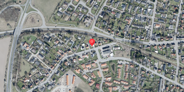 Oversvømmelsesrisiko fra vandløb på Nyledsbakken 8, 4500 Nykøbing Sj
