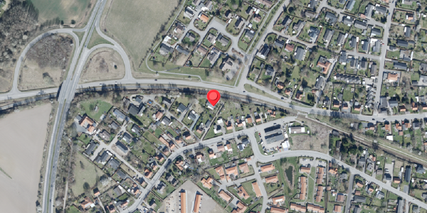 Oversvømmelsesrisiko fra vandløb på Nyledsbakken 14A, 4500 Nykøbing Sj
