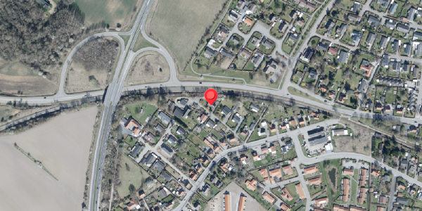 Oversvømmelsesrisiko fra vandløb på Thorshøjvej 8, 4500 Nykøbing Sj