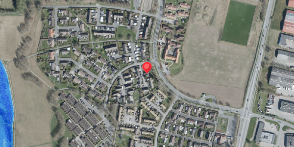 Oversvømmelsesrisiko fra vandløb på Abelsvej 3, 4100 Ringsted