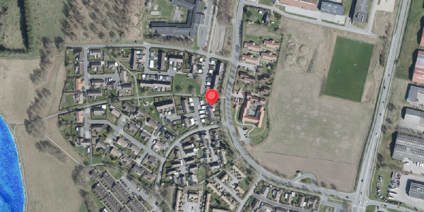 Oversvømmelsesrisiko fra vandløb på Abelsvej 8, 4100 Ringsted