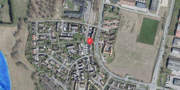 Oversvømmelsesrisiko fra vandløb på Abelsvej 10, 4100 Ringsted