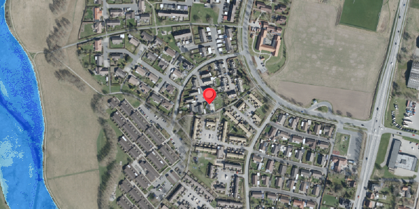 Oversvømmelsesrisiko fra vandløb på Abelsvej 29, 4100 Ringsted