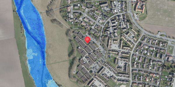 Oversvømmelsesrisiko fra vandløb på Abelsvej 92B, . , 4100 Ringsted