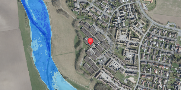 Oversvømmelsesrisiko fra vandløb på Abelsvej 160, 4100 Ringsted