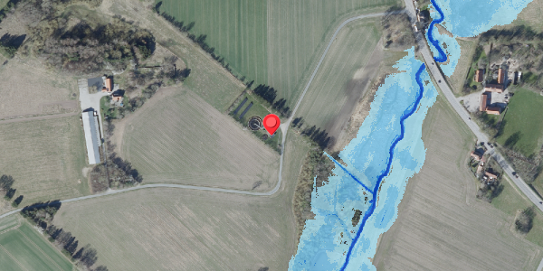 Oversvømmelsesrisiko fra vandløb på Almstoftevej 6, . , 4100 Ringsted