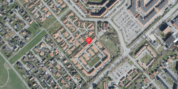 Oversvømmelsesrisiko fra vandløb på Bispegården 6, 4100 Ringsted