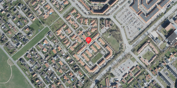 Oversvømmelsesrisiko fra vandløb på Bispegården 8, 4100 Ringsted
