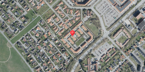 Oversvømmelsesrisiko fra vandløb på Bispegården 11, 4100 Ringsted