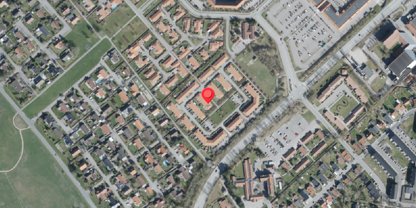 Oversvømmelsesrisiko fra vandløb på Bispegården 13, 4100 Ringsted