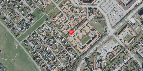 Oversvømmelsesrisiko fra vandløb på Bispegården 14, 4100 Ringsted