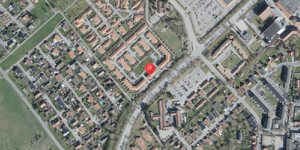 Oversvømmelsesrisiko fra vandløb på Bispegården 46, 4100 Ringsted
