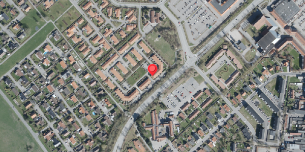 Oversvømmelsesrisiko fra vandløb på Bispegården 54, . , 4100 Ringsted
