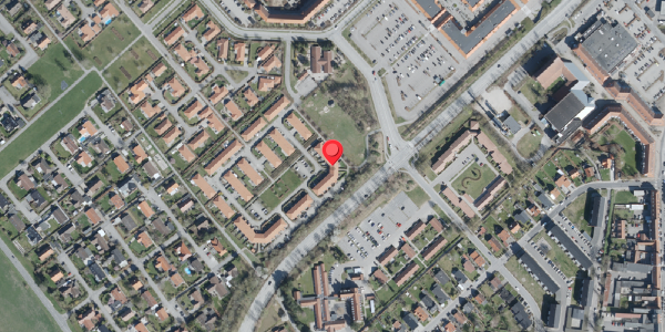 Oversvømmelsesrisiko fra vandløb på Bispegården 64, 4100 Ringsted