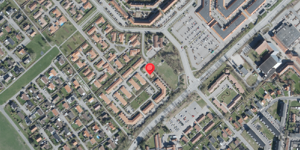 Oversvømmelsesrisiko fra vandløb på Bispegården 74, 4100 Ringsted