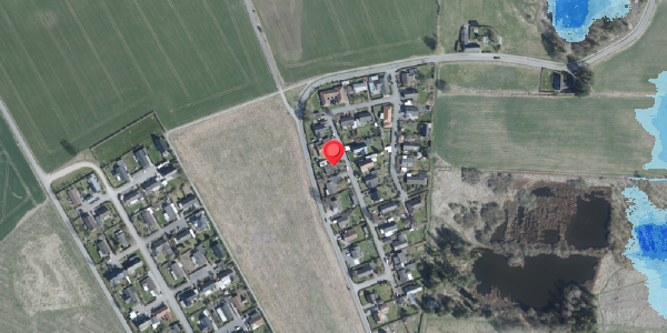 Oversvømmelsesrisiko fra vandløb på Bjergvej 41, 4100 Ringsted