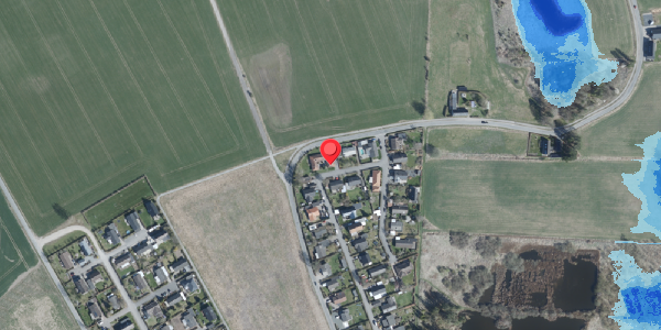 Oversvømmelsesrisiko fra vandløb på Bjergvej 49, 4100 Ringsted