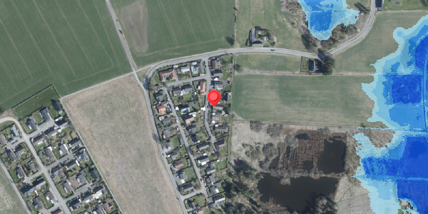 Oversvømmelsesrisiko fra vandløb på Bjergvej 56, 4100 Ringsted