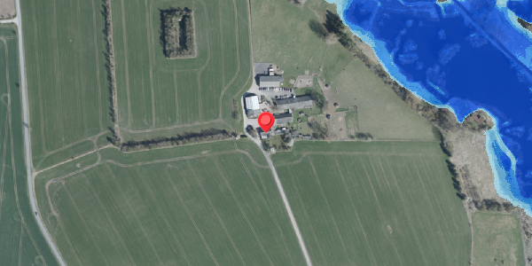 Oversvømmelsesrisiko fra vandløb på Bjergvej 61, 4100 Ringsted