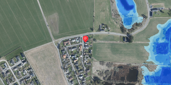 Oversvømmelsesrisiko fra vandløb på Bjergvej 62, 4100 Ringsted