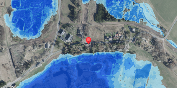 Oversvømmelsesrisiko fra vandløb på Bjergvej 98, 4100 Ringsted