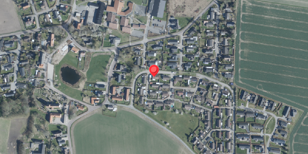 Oversvømmelsesrisiko fra vandløb på Bredagervej 14, 4100 Ringsted