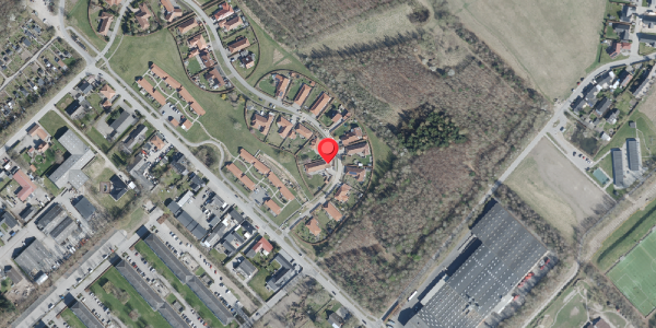 Oversvømmelsesrisiko fra vandløb på Byskovvej 1, 4100 Ringsted