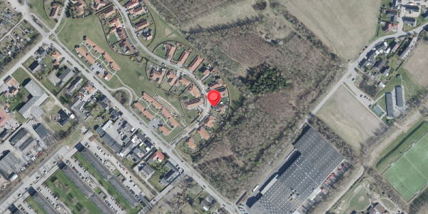 Oversvømmelsesrisiko fra vandløb på Byskovvej 8, 4100 Ringsted