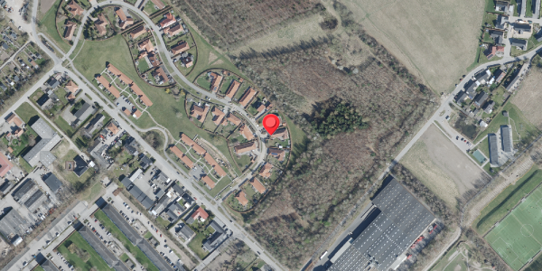 Oversvømmelsesrisiko fra vandløb på Byskovvej 10, 4100 Ringsted