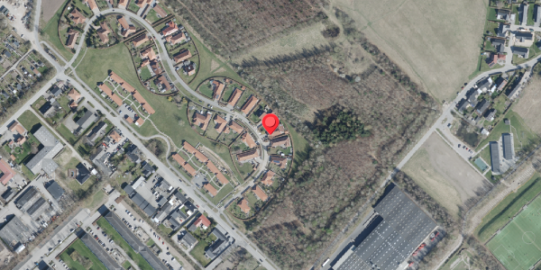 Oversvømmelsesrisiko fra vandløb på Byskovvej 12, 4100 Ringsted