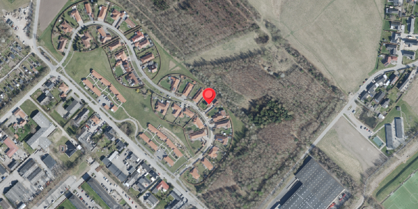 Oversvømmelsesrisiko fra vandløb på Byskovvej 14, 4100 Ringsted