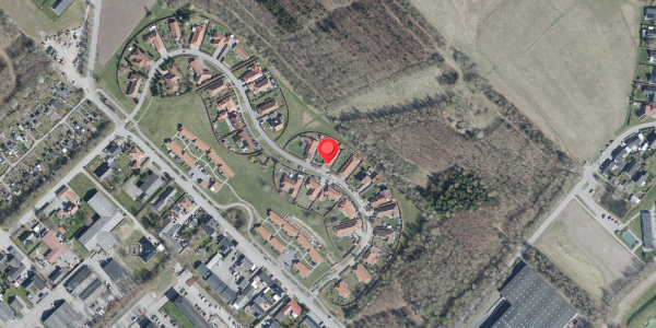 Oversvømmelsesrisiko fra vandløb på Byskovvej 18, 4100 Ringsted