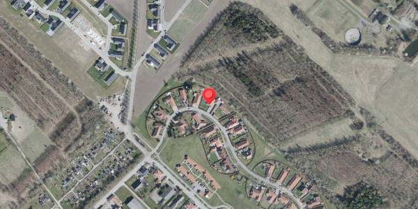 Oversvømmelsesrisiko fra vandløb på Byskovvej 32, 4100 Ringsted